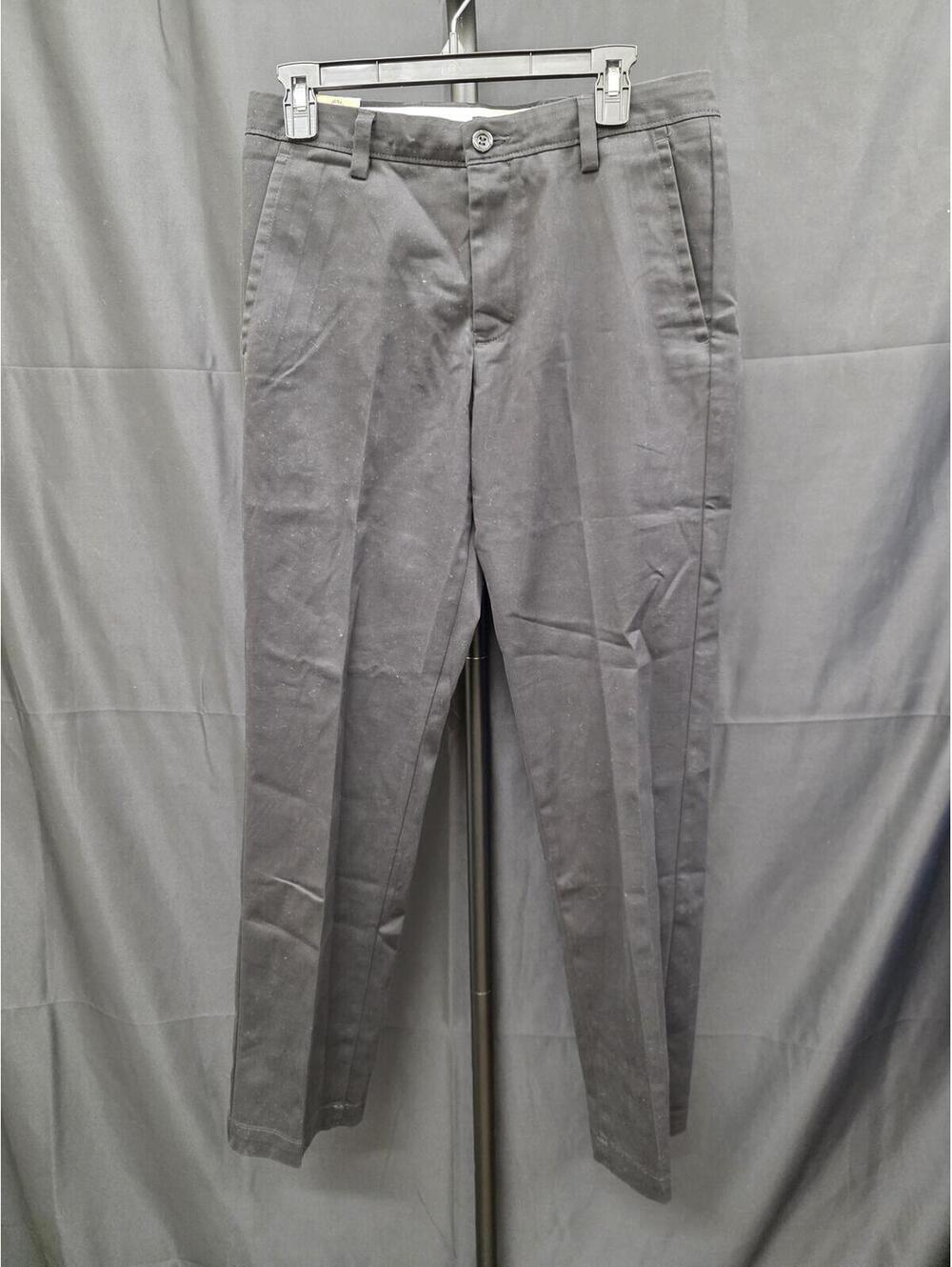 Dockers Men’s Slim Fit Easy Khaki Pants Black 30W x 30L